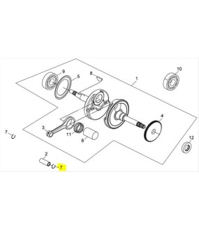 ΑΣΦΑΛΕΙΑ ΠΕΙΡΟΥ ΠΙΣΤΟΝΙΟΥ 17MM SYM CITYCOM/GTS/JOYMAX ΑΝΤΑΛΛΑΚΤΙΚΑ