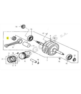 ΡΟΥΛΕΜΑΝ ΜΠΙΕΛΑΣ SYM VF 125 ΑΝΤΑΛΛΑΚΤΙΚΑ