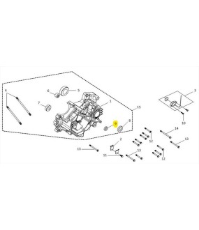 ΤΣΙΜΟΥΧΑ ΑΞΟΝΑ ΤΑΧΥΤΗΤΩΝ SYM 14x24x6