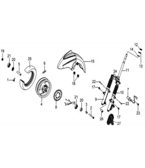 ΞΥΣΤΡΑ ΠΗΡΟΥΝΙΟΥ SYM GTS 250/300