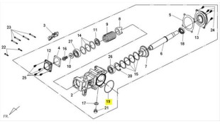 ΤΣΙΜΟΥΧΑ O-RING 75X2.5 SYM QUADLANDER/VS