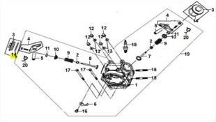 ΤΣΙΜΟΥΧΑ O-RING ΤΑΠΑΣ ΛΑΔΙΟΥ ΑΝΩ 41x2.6 SYM CROX/FIDDLE/JET/MIO/ORBIT/SYMPHONY
