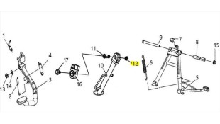 ΠΑΞΙΜΑΔΙ 10 MM SYM VF 185 E5+ SPARE PARTS