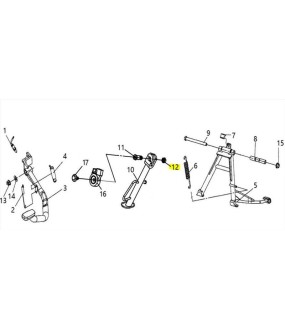 ΠΑΞΙΜΑΔΙ 10 MM SYM VF 185 E5+ SPARE PARTS