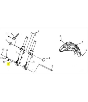 ΡΟΔΕΛΑ ΑΞΟΝΑ SYM VF 185 E5+