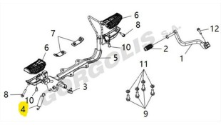 ΕΛΑΤΗΡΙΟ ΠΛΑΙΝΟΥ ΣΤΑΝΤ SYM VF 185 E5