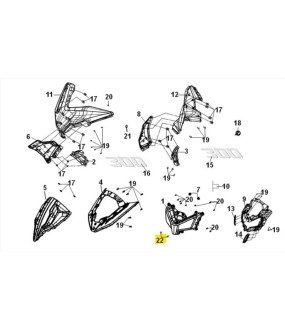 ΒΙΔΑ 6X22 SYM SPARE PARTS
