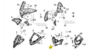 ΒΙΔΑ 6X22 SYM SPARE PARTS