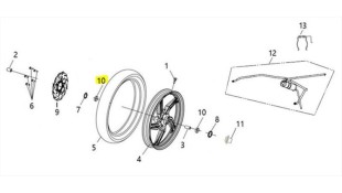 ΡΟΥΛΕΜΑΝ 6301UU SYM VF 185 E5+ SPARE PARTS
