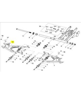 ΨΑΛΙΔΙ ΕΜΠΡΟΣ ΔΕΞΙΟ SYM TRACK RUNNER 200