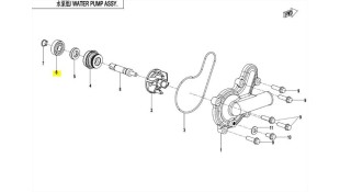 ΡΟΥΛΕΜΑΝ ΑΝΤΛΙΑΣ ΝΕΡΟΥ CFMOTO CFORCE 450/500/520/600 ΑΝΤΑΛΛΑΚΤΙΚΑ