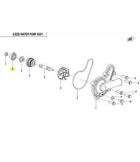 ΡΟΥΛΕΜΑΝ ΑΝΤΛΙΑΣ ΝΕΡΟΥ CFMOTO CFORCE 450/500/520/600