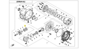 ΡΟΥΛΕΜΑΝ ΔΙΑΦΟΡΙΚΟΥ CFMOTO CFORCE