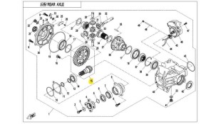 ΚΕΝΤΡΙΚΟΣ ΑΞΟΝΑΣ ΔΙΑΦΟΡΙΚΟΥ CFMOTO CFORCE