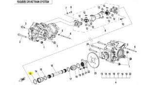 ΣΦΥΚΤΗΡΑΣ 42mm CFMOTO CFORCE ΑΝΤΑΛΛΑΚΤΙΚΑ