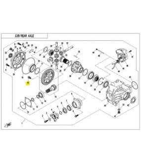 ΒΙΔΑ ΔΙΑΦΟΡΙΚΟΥ CFMOTO CFORCE M10x1.25x22 ΑΝΤΑΛΛΑΚΤΙΚΑ