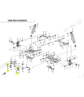 ΒΙΔΑ 8x16 CFMOTO CFORCE/UFORCE 450/520/625/850/1000 ΑΝΤΑΛΛΑΚΤΙΚΑ