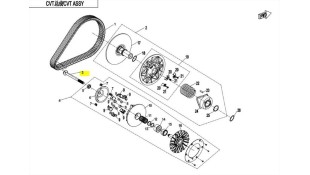 ΒΙΔΑ ΤΡΟΧΑΛΙΑΣ ΕΜΠΡΟΣ CFORCE/UFORCE 450/520/625/850/1000 ΑΝΤΑΛΛΑΚΤΙΚΑ