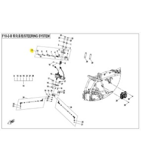 ΒΑΣΗ ΚΟΛΩΝΑΣ ΤΙΜΟΝΙΟΥ EPS CFMOTO CFORCE