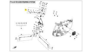 ΒΑΣΗ ΚΟΛΩΝΑΣ ΤΙΜΟΝΙΟΥ EPS CFMOTO CFORCE