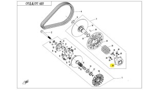 ΚΑΠΑΚΙ ΠΙΣΩ ΤΡΟΧΑΛΙΑΣ CFMOTO CFORCE/UFORCE ΚΑΠΑΚΙ ΠΙΣΩ ΤΡΟΧΑΛΙΑΣ CFMOTO CFORCE/UFORCE