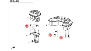 ΚΟΥΜΠΩΜΑΤΑ ΜΠΑΓΑΖΙΕΡΑΣ CFMOTO CFORCE CF CONNTECT