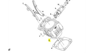 CYLINDER BODY CFMOTO CFORCE 450 GROUP 1