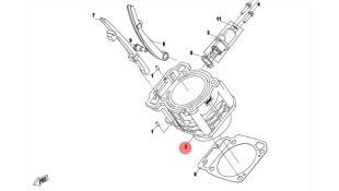 CYLINDER BODY CFMOTO CFORCE 625 GROUP 1