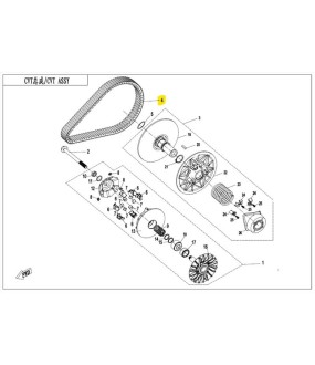ΙΜΑΝΤΑΣ ΚΙΝΗΣΗΣ MITSUBOSHI CFMOTO CFORCE 450/520/625