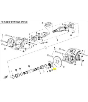 ΣΥΝΔΕΣΜΟΣ ΚΑΡΕ ΑΞΟΝΑ CFMOTO CFORCE 450/520/625L ΑΝΤΑΛΛΑΚΤΙΚΑ