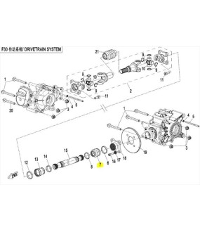 ΦΥΣΟΥΝΑ ΗΜΙΑΞΟΝΙΟΥ CFMOTO CFORCE 450/520/625/850/1000