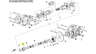 ΦΥΣΟΥΝΑ ΗΜΙΑΞΟΝΙΟΥ CFMOTO CFORCE 450/520/625/850/1000 ΑΝΤΑΛΛΑΚΤΙΚΑ