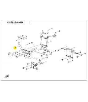 ΠΡΟΣΤΑΣΙΑ ΠΡΟΦΥΛΑΚΤΗΡΑ ΕΜΠΡΟΣ CFMOTO CFORCE 450/520 ΑΝΤΑΛΛΑΚΤΙΚΑ