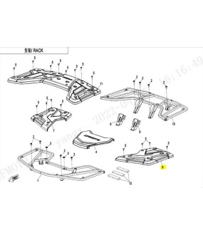 ΚΑΛΥΜΜΑ ΣΧΑΡΑΣ ΕΜΠΡΟΣΘΙΟ ΑΡΙΣΤΕΡΟ CFMOTO CFORCE 625 ΑΝΤΑΛΛΑΚΤΙΚΑ