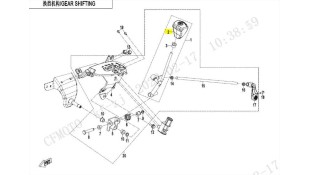 ΚΑΛΥΜΜΑ ΕΠΙΛΟΓΕΑ ΤΑΧΥΤΗΤΩΝ CFMOTO CFORCE/UFORCE