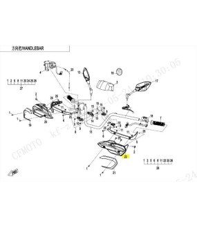 ΧΟΥΦΤΑ ΑΡΙΣΤΕΡΗ CFMOTO CFORCE 450/520/625/850/1000 ΕΞΟΠΛΙΣΜΟΣ