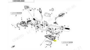 ΧΟΥΦΤΑ ΑΡΙΣΤΕΡΗ CFMOTO CFORCE 450/520/625/850/1000 ΕΞΟΠΛΙΣΜΟΣ