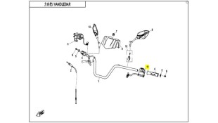 ΔΙΑΚΟΠΤΗΣ ΤΙΜΟΝΙΟΥ ΑΡΙΣΤΕΡΟΣ CFMOTO CFORCE 450/520 MY21 ΗΛΕΚΤΡΙΚΑ