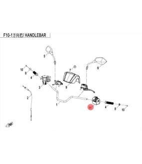 ΔΙΑΚΟΠΤΗΣ ΤΙΜΟΝΙΟΥ ΑΡΙΣΤΕΡΟΣ CFMOTO CFORCE 450/520 ΗΛΕΚΤΡΙΚΑ