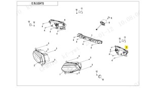 ΦΑΝΑΡΙ ΠΙΣΩ ΑΡΙΣΤΕΡΟ CFMOTO CFORCE 450/520 ΑΝΤΑΛΛΑΚΤΙΚΑ