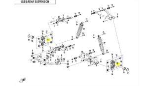 ΑΠΟΣΤΑΤΕΣ ΨΑΛΙΔΙΟΥ CFMOTO CFORCE 450/520/625