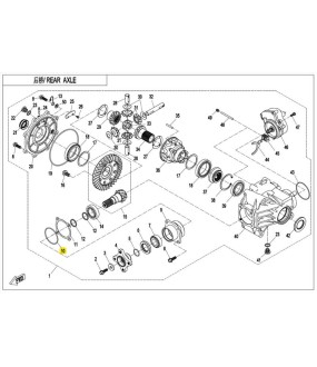 O-RING ΔΙΑΦΟΡΙΚΟΥ CFMOTO CFORCE 55x2.5