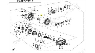 ΟΡΙΝΓΚ 141x2.4 CFMOTO CFORCE ΑΝΤΑΛΛΑΚΤΙΚΑ