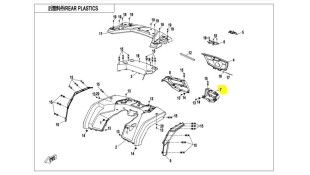 ΠΑΝΕΛ ΟΠΙΣΘΙΟΥ ΦΑΝΟΥ ΑΡΙΣΤΕΡΟ CFMOTO CFORCE 850/1000 ΑΝΤΑΛΛΑΚΤΙΚΑ