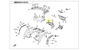 ΠΑΝΕΛ ΟΠΙΣΘΙΟΥ ΦΑΝΟΥ ΔΕΞΙ CFMOTO CFORCE 850/1000 ΑΝΤΑΛΛΑΚΤΙΚΑ