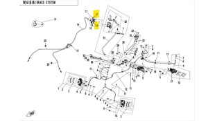 ΒΙΔΑ ΧΕΙΡΟΦΡΕΝΟΥ CFMOTO ΒΙΔΑ ΧΕΙΡΟΦΡΕΝΟΥ CFMOTO SPARE PARTS