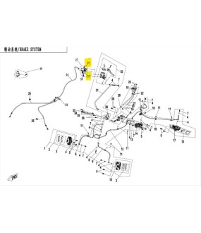 ΒΙΔΑ ΧΕΙΡΟΦΡΕΝΟΥ CFMOTO ΑΝΤΑΛΛΑΚΤΙΚΑ