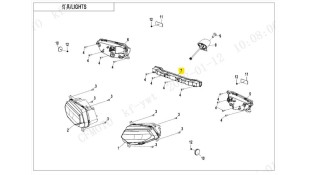 ΦΑΝΑΡΙ ΠΙΣΩ ΚΕΝΤΡΙΚΟ CFMOTO CFORCE 450/520 ΑΝΤΑΛΛΑΚΤΙΚΑ