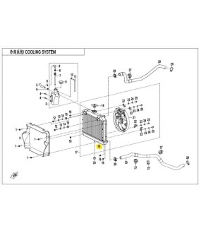 ΨΥΓΕΙΟ CFMOTO CFORCE 450/520 ΑΝΤΑΛΛΑΚΤΙΚΑ