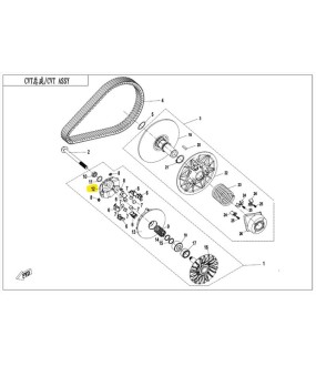 ΚΑΠΑΚΙ ΤΡΟΧΑΛΙΑΣ ΕΜΠΡΟΣ CFMOTO CFORCE/UFORCE